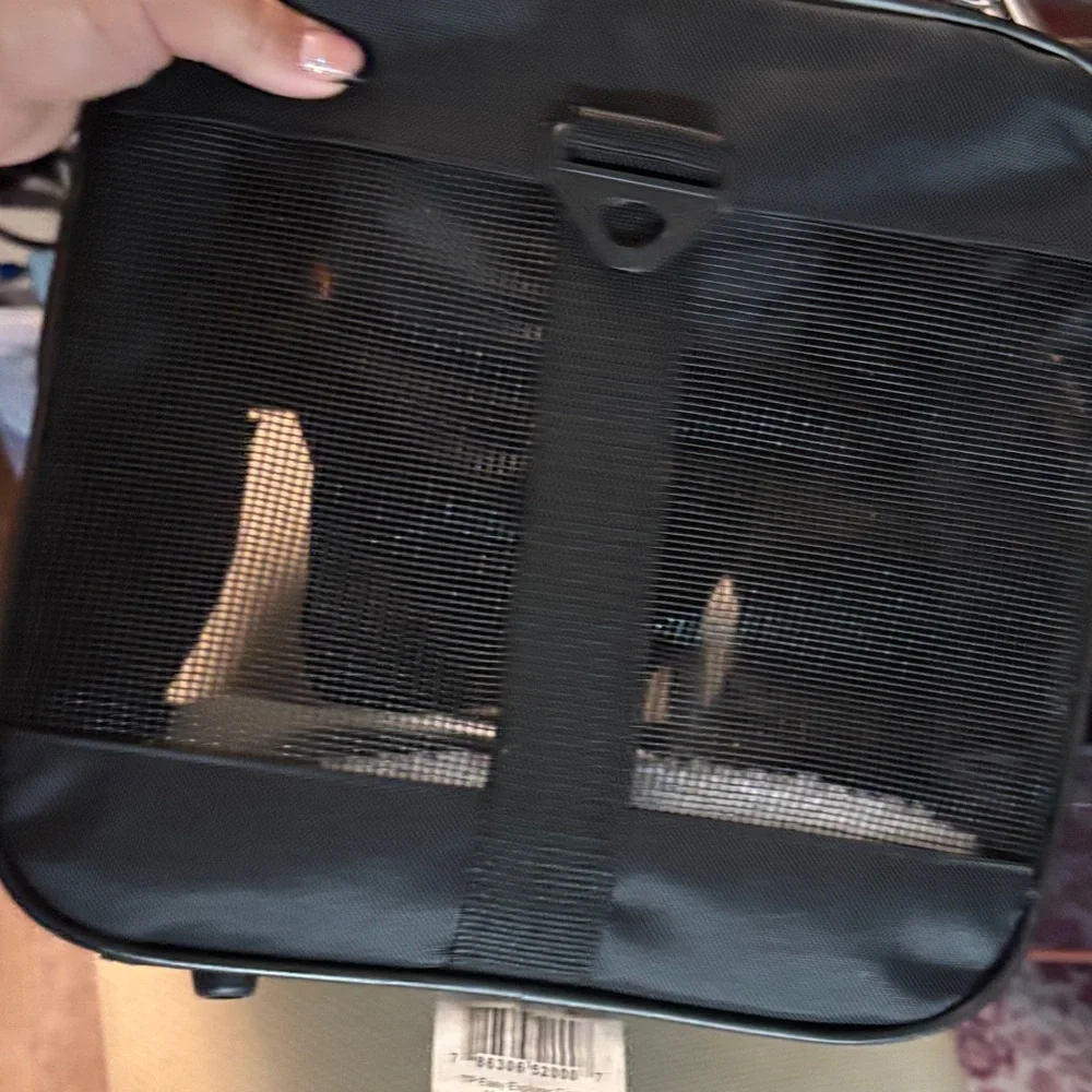 Black airline approved Pet Carrier for Dogs